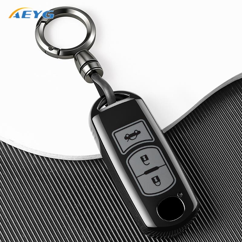 Tpu Auto Smart Key Fob Cover Case Housing Remote Fit For Mazda 2 3 6 Atenza Axela Demio Cx-5 Cx5 Cx-3 Cx3 Cx7 Cx-7 Cx-9 Cx9 Mx5 Auto Accessories