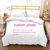 Pet Cat Diy Print Duvet Cover Collection King Queen Double Full Twin Single Size Duvet Cover Pillow Case With Bed Linen Collection