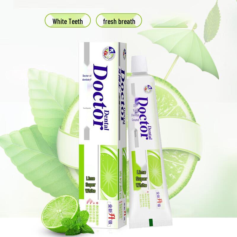 Dr. White Multi-Effect Lime Whitening Toothpaste