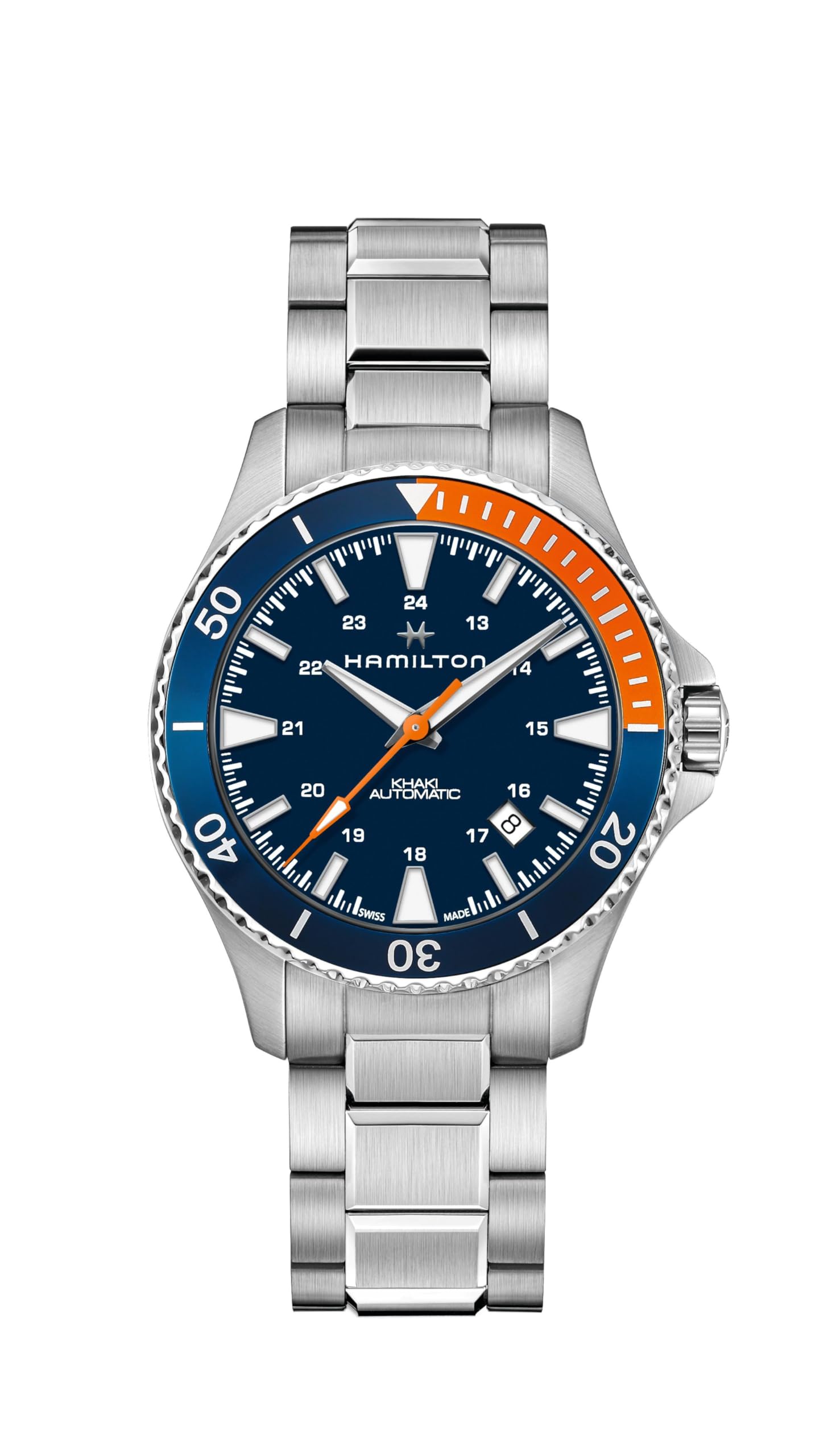 

HAMILTON Watch Genuine Warranty Khaki Scuba Auto Imported H82365141 [HAMILTON] [Regular Product] Men s синій
