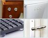 Silicone bumpers Transparent rubber pads 50pcs Self-adhesive 8x2