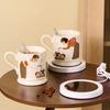 Thank You for Having You Creative Warm Up Cup Holiday Gift Set Ceramic Mug Water Cup Thanksgiving Event Souvenir