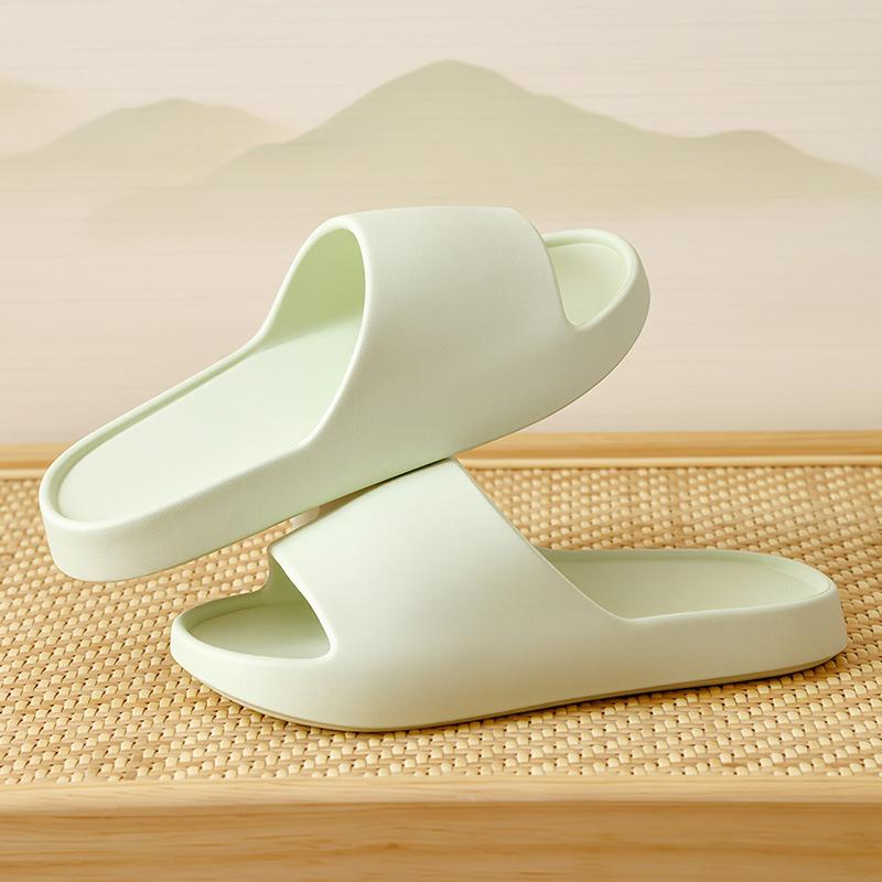 Slippers women wear outside summer home thick-soled hotel indoor bathroom non-slip bath sandals men