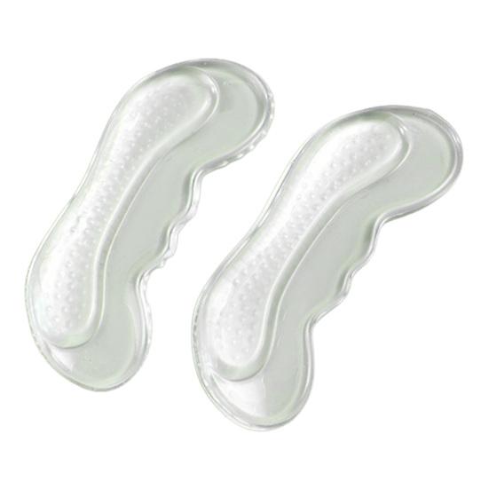 Yousheng Heel Grips Soft Silicone Cushions Heel Pads with Anti-Slip Texture Invisible Heel Pads Foot Wear for High-heeled