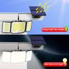 346LED Solar Motion Sensor Light with Remote 3 Modes Waterproof Outdoor Solar Security Flood Lights for Garden Patio Garage Lamp
