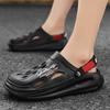 EVA Men's Clogs Shoes Lightweight Clog Men Beach Sandals with Men Clogs Mules Home Garden Outdoor Male Beach Flat Slippers Size 40-45