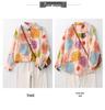 Camicia Vintage a Maniche Lunghe con Stampa Floreale 2026