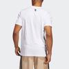 adidas Dame Avatar Pkt Lillard Basketball Sports Pocket Loose Round Neck Short Sleeve White Men's GP3436