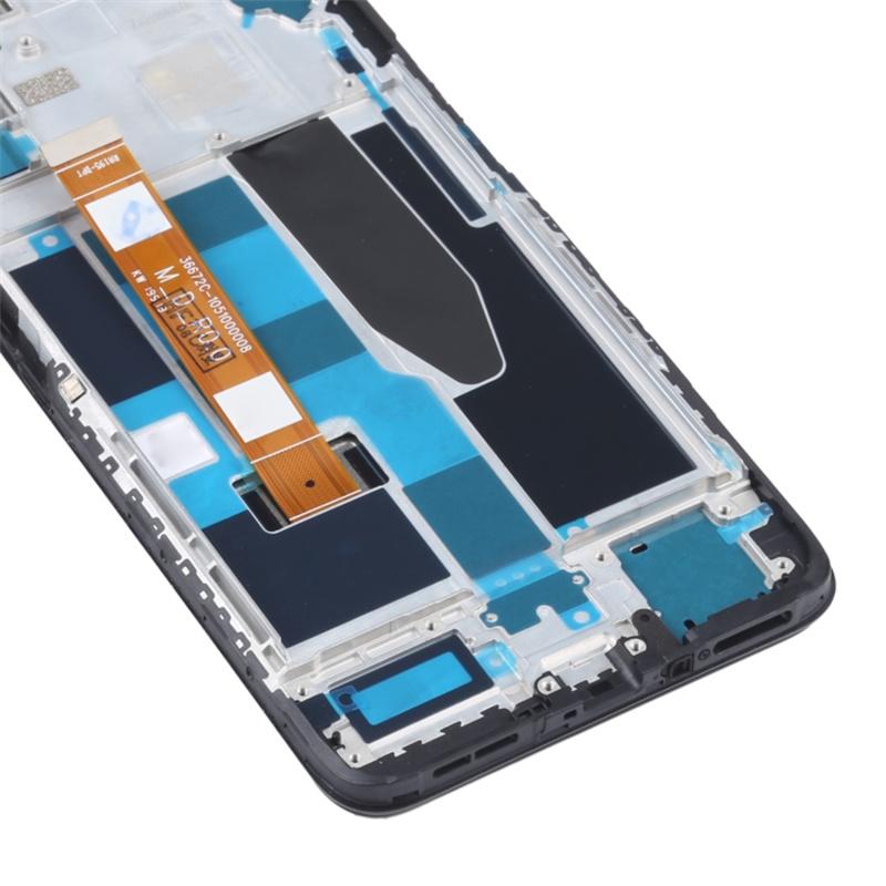 For Realme X50 5G Grade B LCD Screen and Digitizer Assembly+Frame Replacement Part (without Logo)