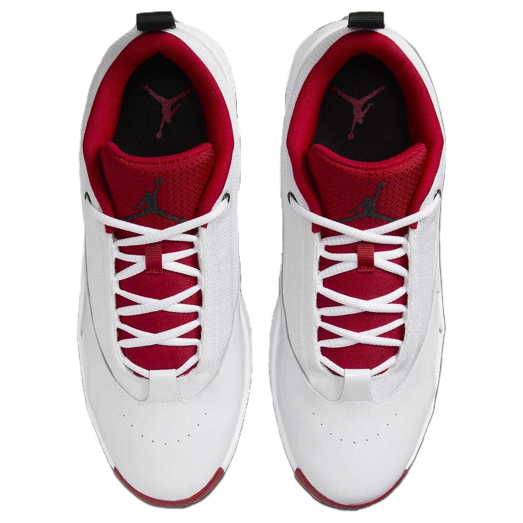 Air Jordan Max Aura 6 White Black Gym Red FQ8298-106