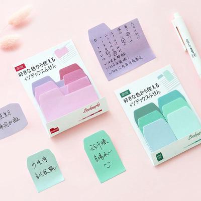 Multicolor Gradient DIY Sticky Notes Stickers