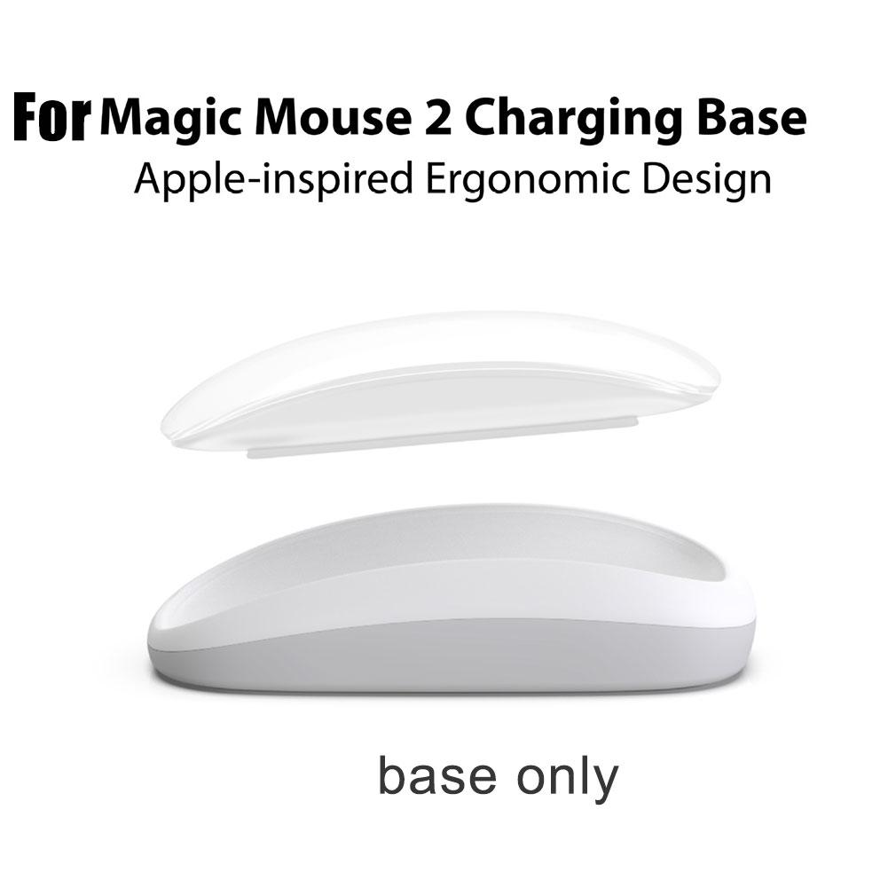 

Подставка для мыши для Apple Magic Mouse 2, зарядная база, эргономичный корпус, увеличивающая высоту, беспроводная связь для M J9B6