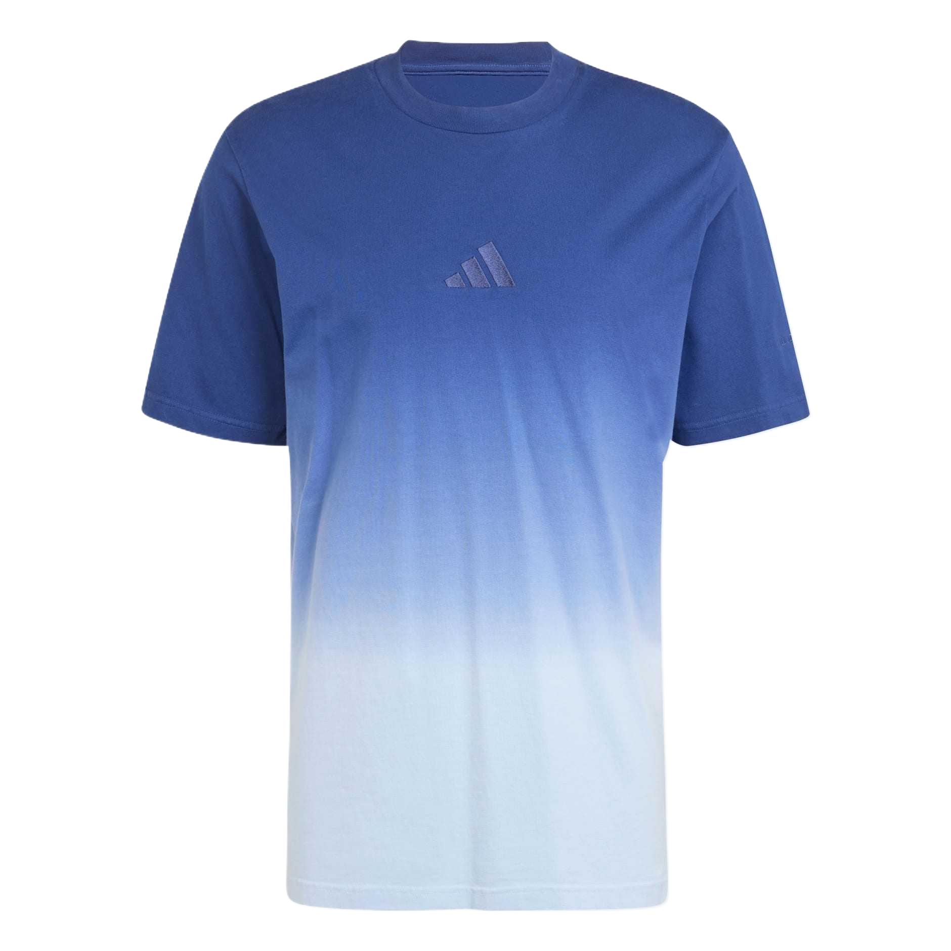 

Adidas Все Szn Dip-Dye Tee Мужские топы Синий JJ3697 XL