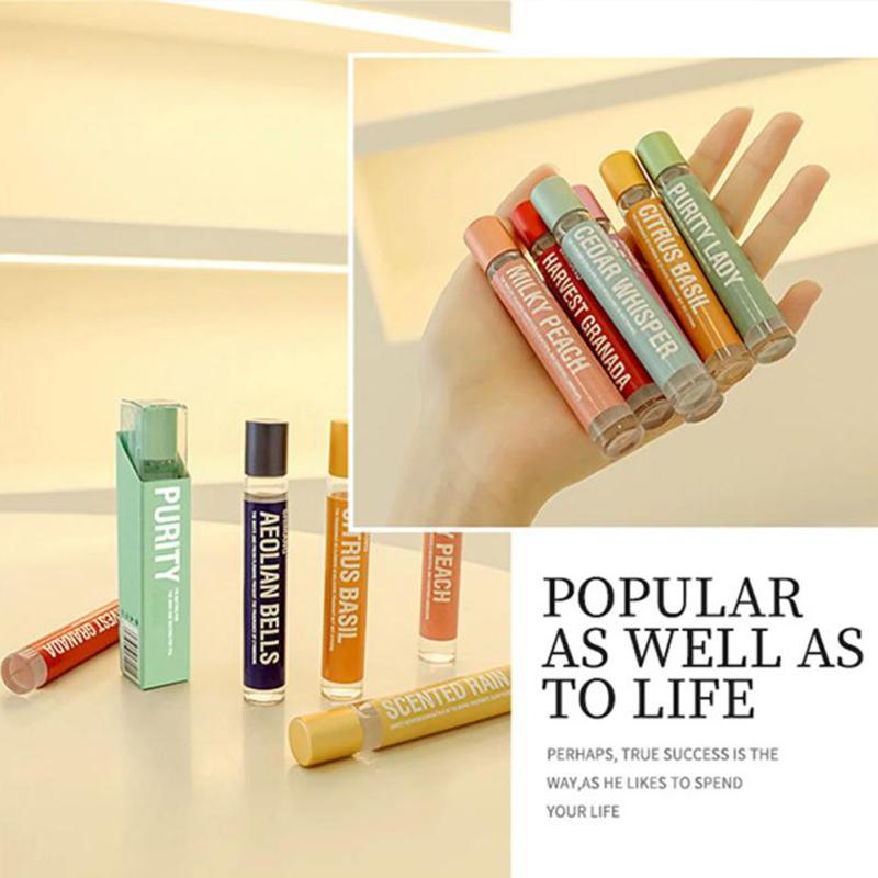 10ml Long Last Pheromone With Roller Natural Fruit Spray Deodorant Aphrodisiac Woman Orgasm Body Essential Scented Water Oil