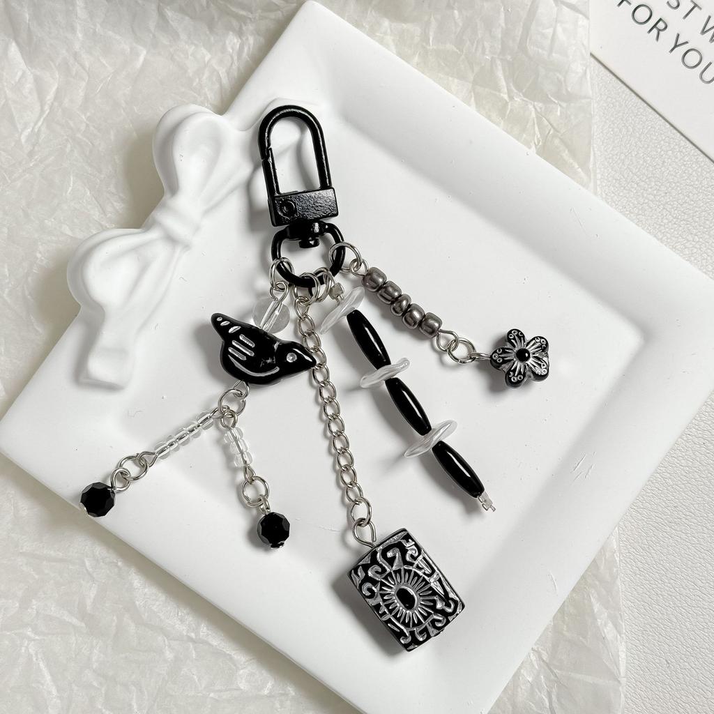 New Bead Bow Star String Design Unique Trendy Personality Portable Packaging Accessories Gift Bag Charm