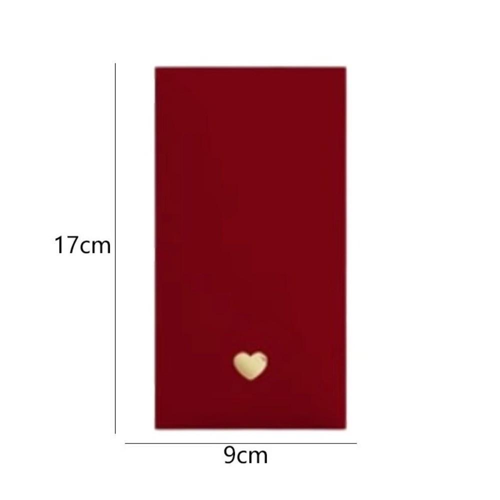 6Pcs New Year Red Envelopes Chinese Style Cash Gift Envelopes Creative 2026 Luck Money Bag