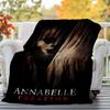 1PC Annabelle Creation Outdoor Flannel Blanket Soft Plush Decor for Picnics, camping,Bedroom, Playroom, Office1211A