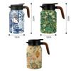 Excellent 316 Metal Tea Vessel With Leaf Strainer 1500ml Perfect For Social Gatherings And excursions
