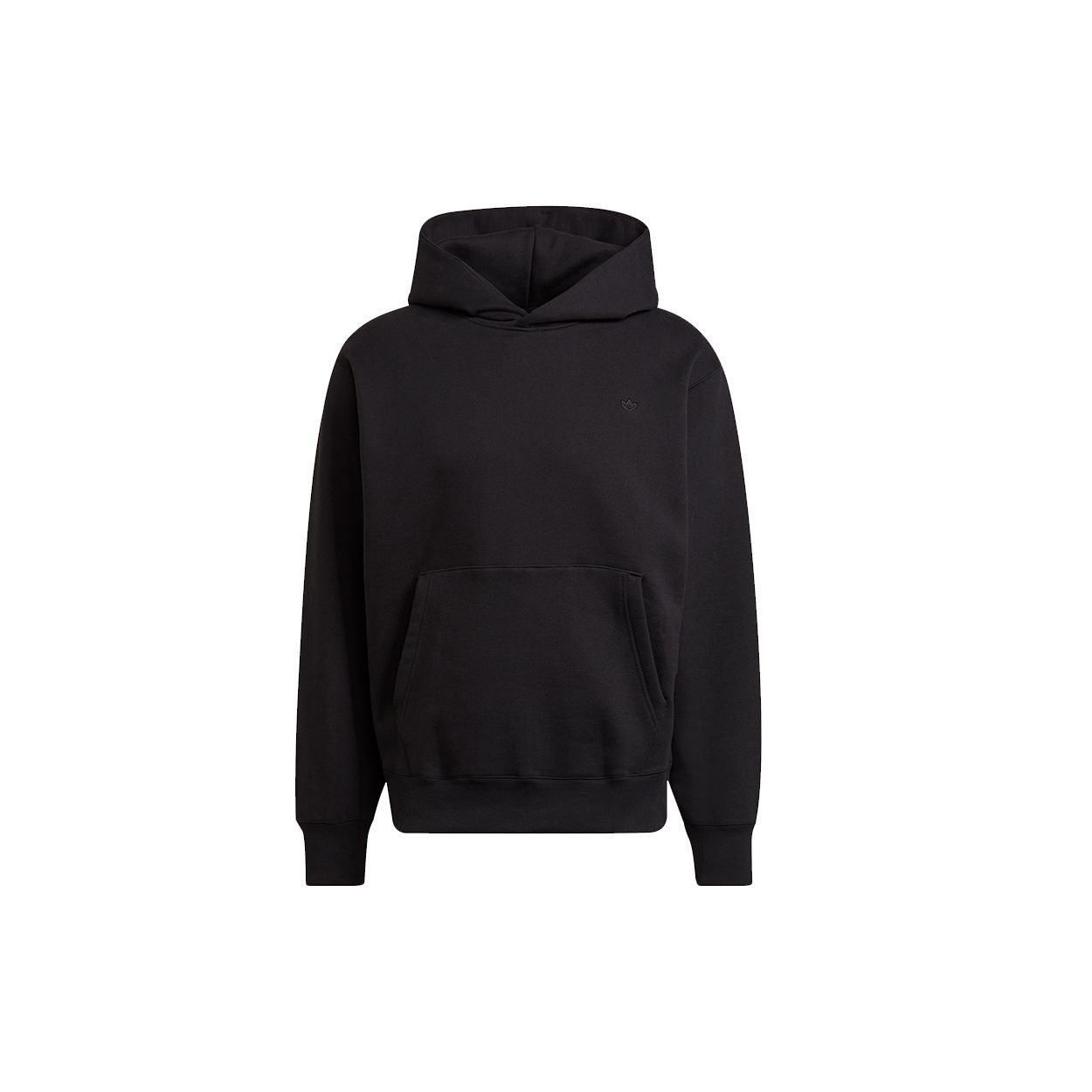 adidas Originals Men s Plain Black Hoodie H11377 XS