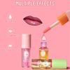 7-teiliges nährendes Lippenöl-Set angereichert mit Fruchtextrakten und botanischen Ölen für Feuchtigkeit und subtilen Glanz Perfekt für die Lippenpflegeroutine