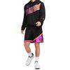 Nike KMA Mesh Quick Dry Contrasting Colors Basketball Shorts Black Purple Men's CK6392-010