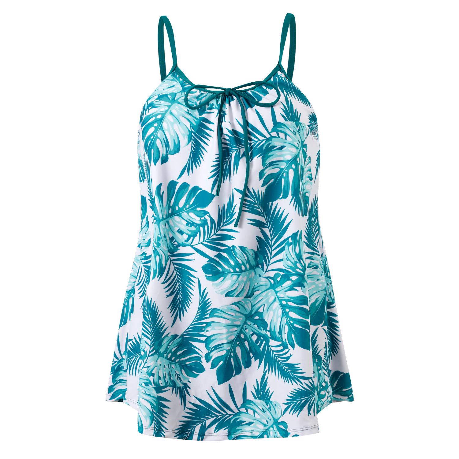 

Новое европейское и американское консервативное бикини для похудения 2024 года для женщин - Горячий стиль, раздельный купальник 2XL изумрудный