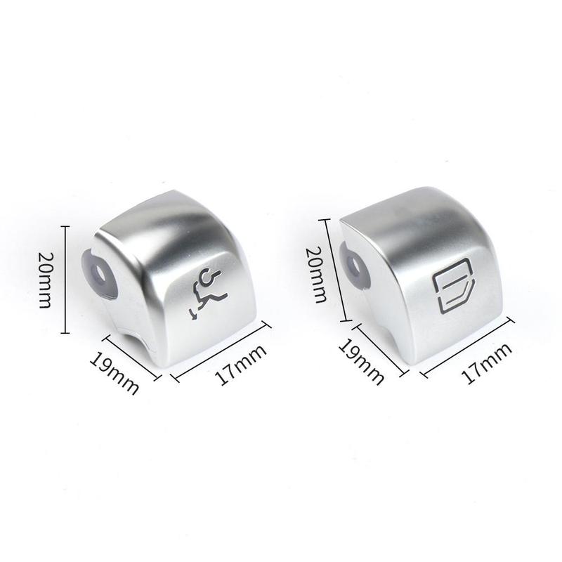 Buton de reparare a comutatorului geamului mașinii Capac pentru buton de reparare a ușii vehiculului, comutator de comandă din sticlă, capac de cheie pentru Mercedes Benz W205 W253 W213 CE GLC Class