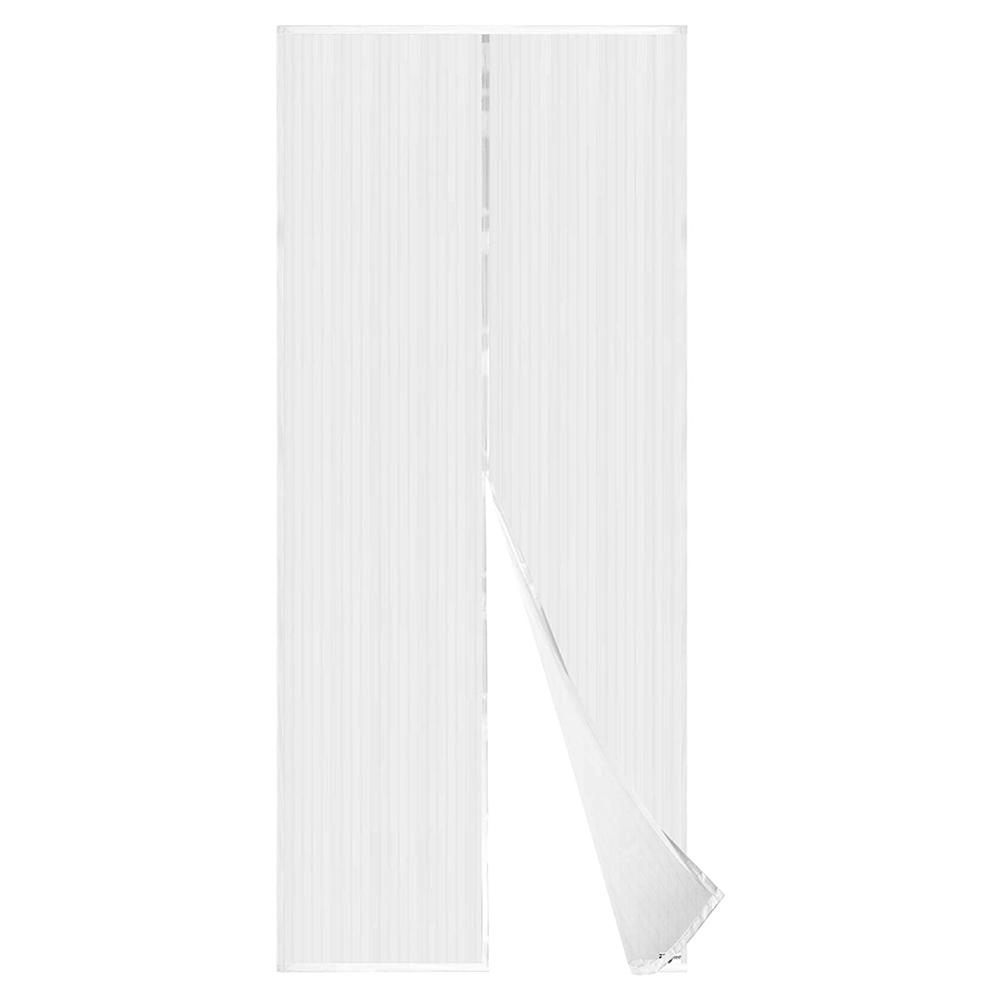 

100x210 см магнитная штора на дверь, автоматическое закрытие, противомоскитная сетка, сетка от насекомых для кухни, гостиной белый