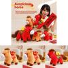 Year Of The Horse Plush Toy With Pp Cotton Filling For Lunar New Year Gift