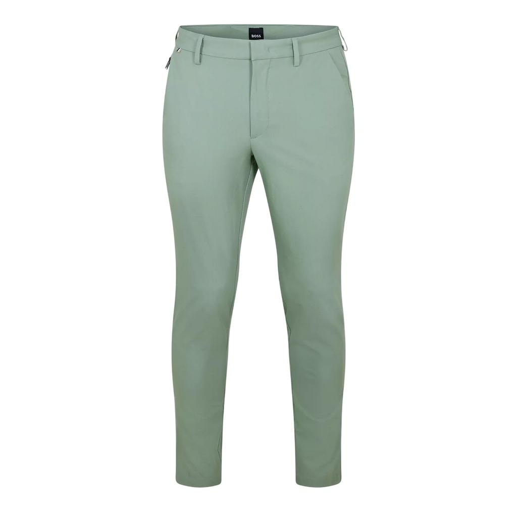 Boss Mens Kaito Organic Cotton Sustainable Slim Trousers