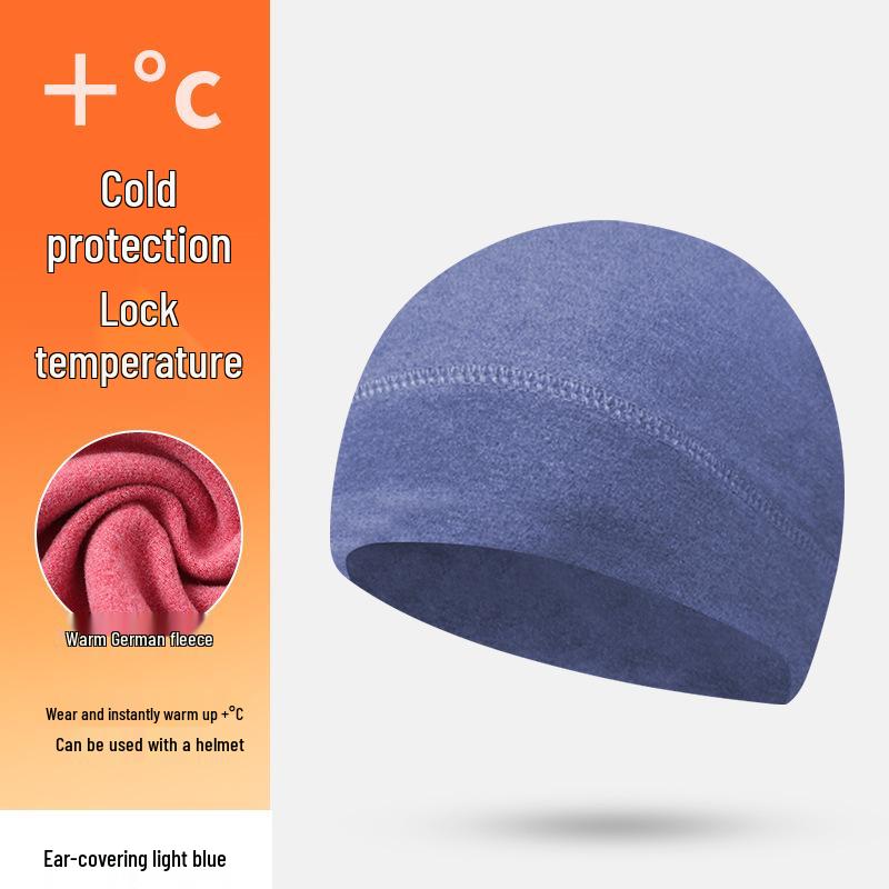 Fleece-Lined Windproof Cycling Hat with Ear Protection