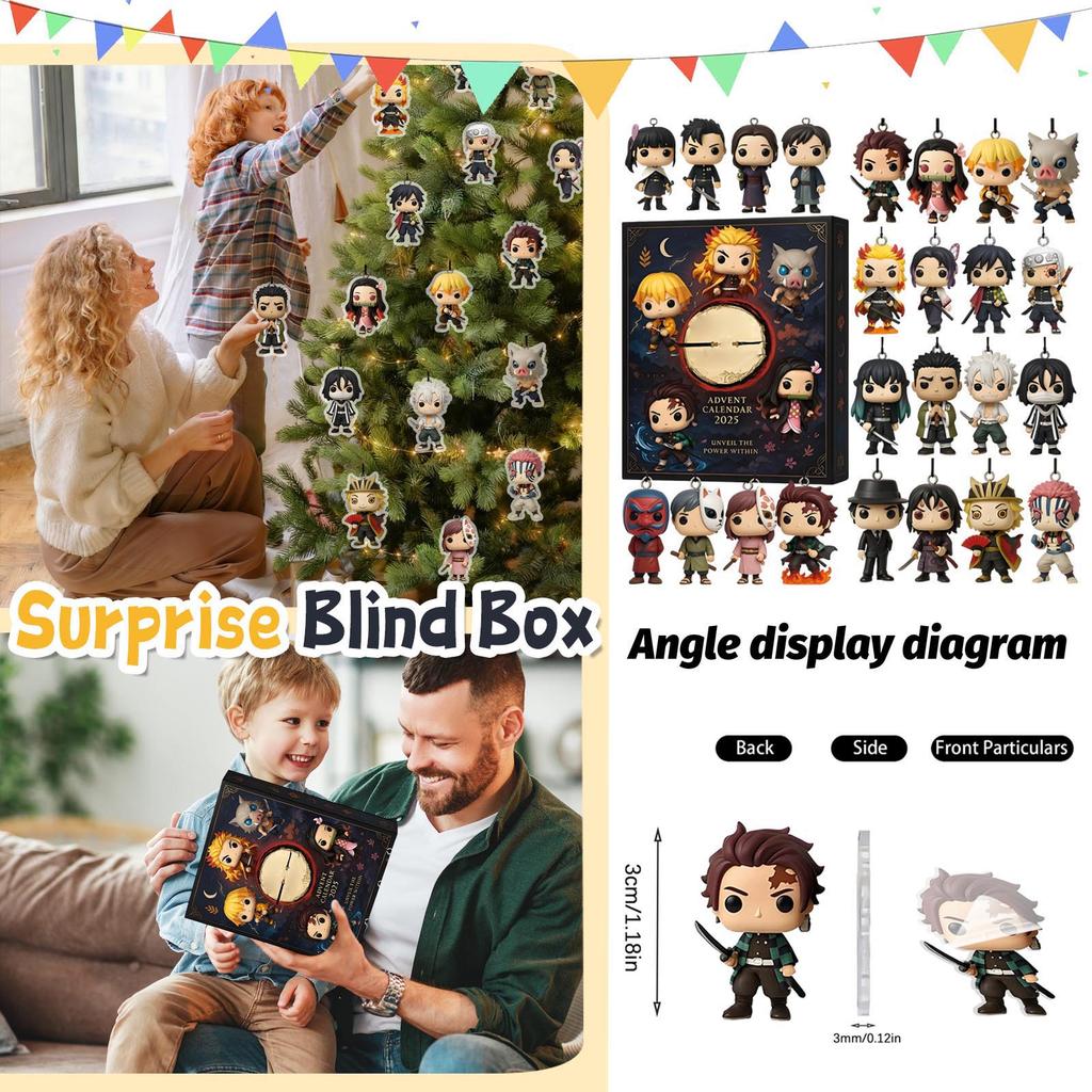 The Countdown Calendar Includes 24 Gifts, Countdown Calendar, And Surprise Gift