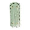 Oval Round Bags Bottom Leather Bag Base with 44 Holes Nail-Bottom Shaper Pad for DIY Crossbody Shoulder Bag Knitted Bag