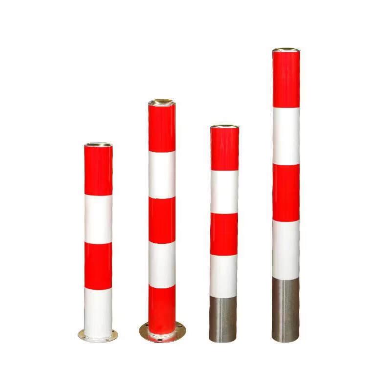 Reflective Anti-Collision Fixed Steel Bollard