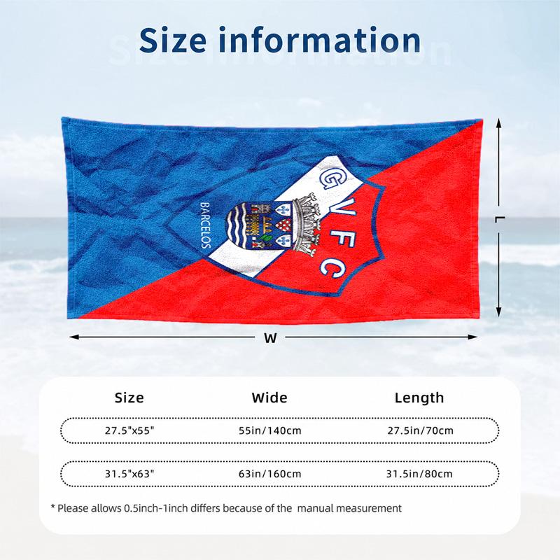 Gil Vicente Futebol Clube Microfiber Beach Towel Quick Dry Sand Free Lightweight Beach Towels for Travel Swimming Camping