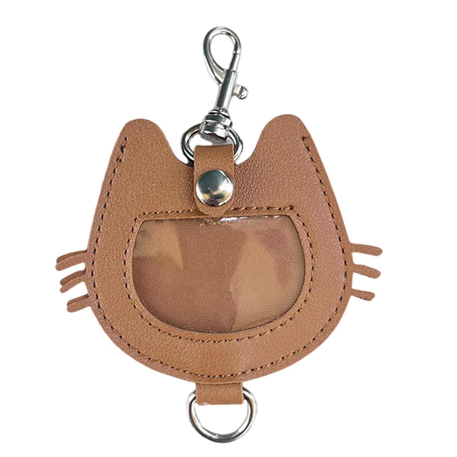 

Trendy Animal Shape PU Leather Necklace Portable Bag Practical Fashion Jewelry for Ladies світло-коричневого кольору