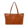 Retro large-capacity bag women's 2025 new simple casual shoulder bag college student class bag tote bag