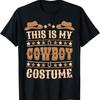 Cute Cowboy Western Outfit Men Boy Kid Costume T Shirt