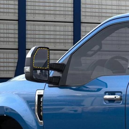 Para 2015- F150 F250 F350 F450 F550 Espejo de Remolque Cristal Superior Calefactable Lado del Conductor