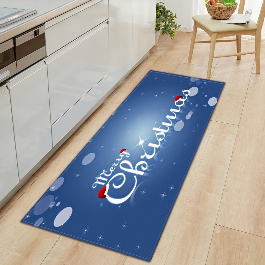 Weihnachts-Küchen-Sandteppich Fußmatte Langer Bodenteppich
