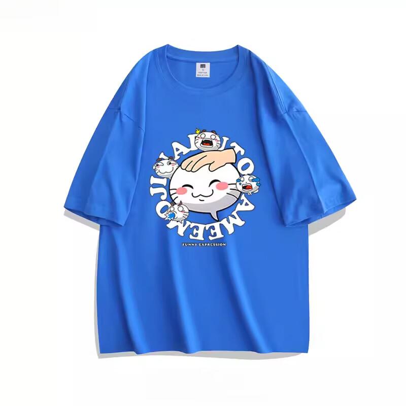 Naruto Mobile Duel Arena Emojis Touching Head Anime Childrens Tshirt 100 Cotton Printed Parent Child Casual Fashion Tshirt