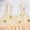 Sleeveless Camisole Shorts Set Spaghetti Straps Summer Clothes Kids Matching Set  Home Wear