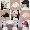 Butterfly Pink Kids Baseball Cap With Sun Protection And Breathable Polyester For Summer Outdoor Use