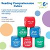 Learning Resources Sponge English Reading Comprehension Set of Authentic Dice, Improvement, 6, LER7022,