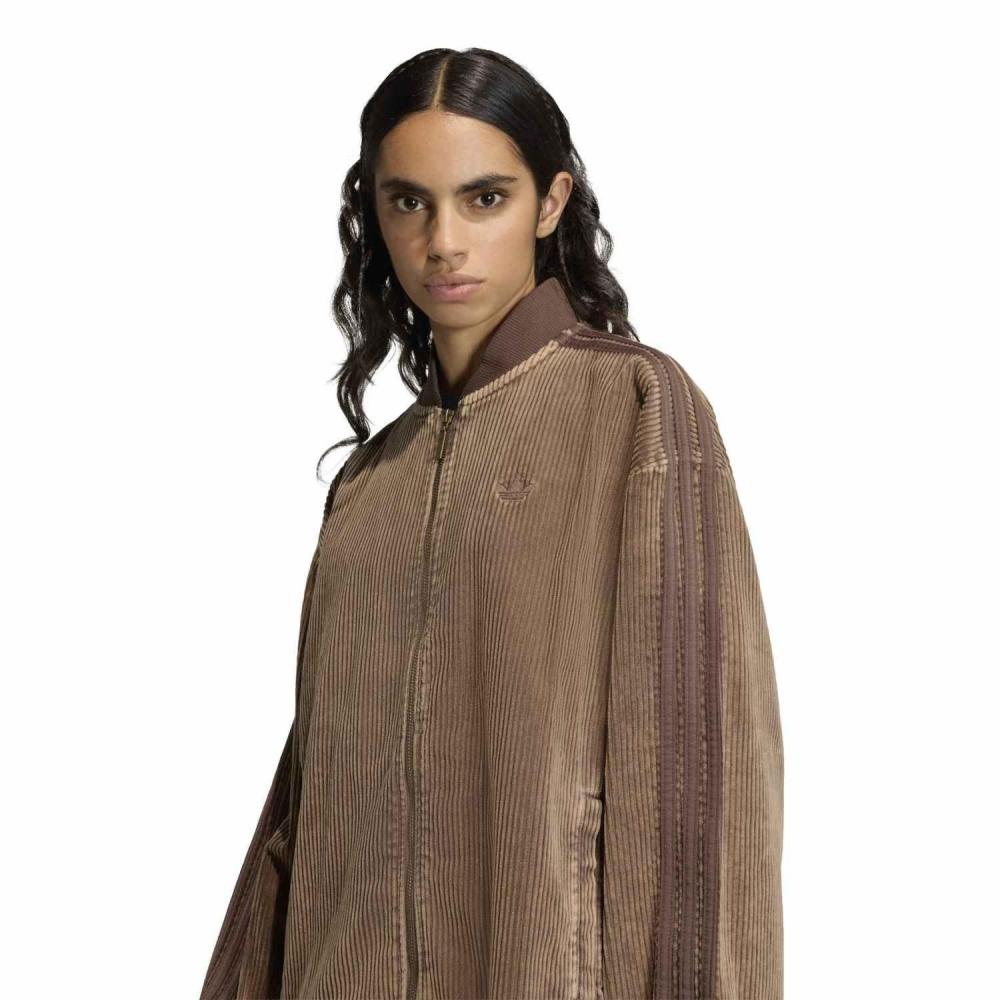 Adidas W Corduroy Sst Jacket Kd8781 Earthstrata