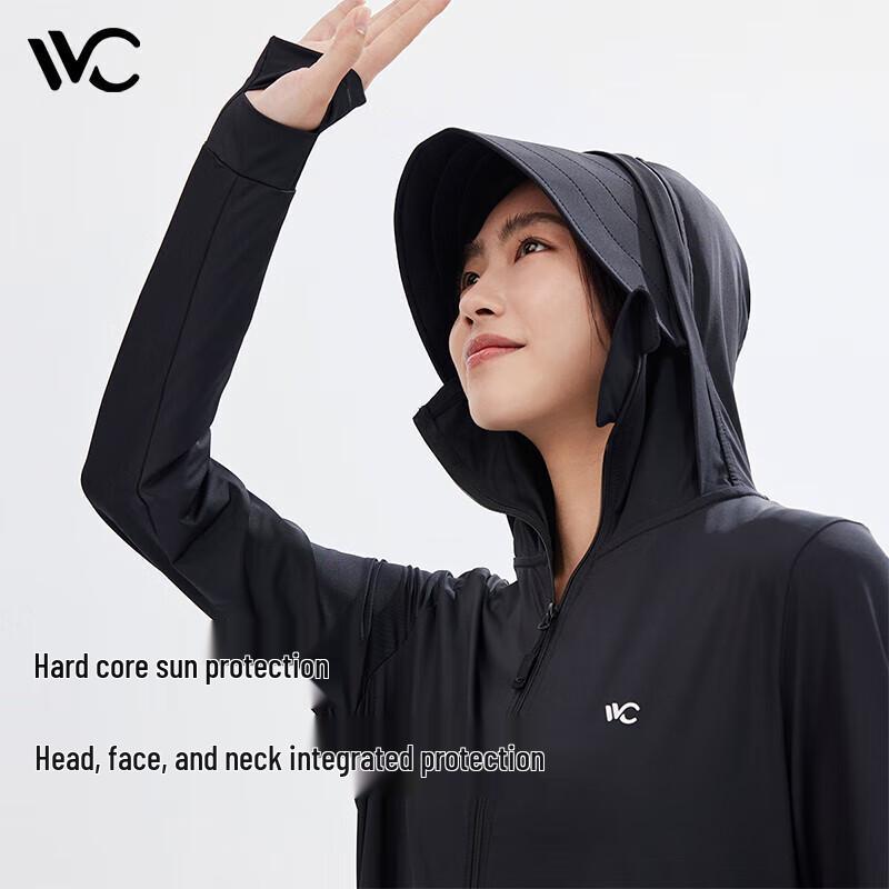 VVC Women's UPF50+ Cooling Sun Protection Hooded Jacket