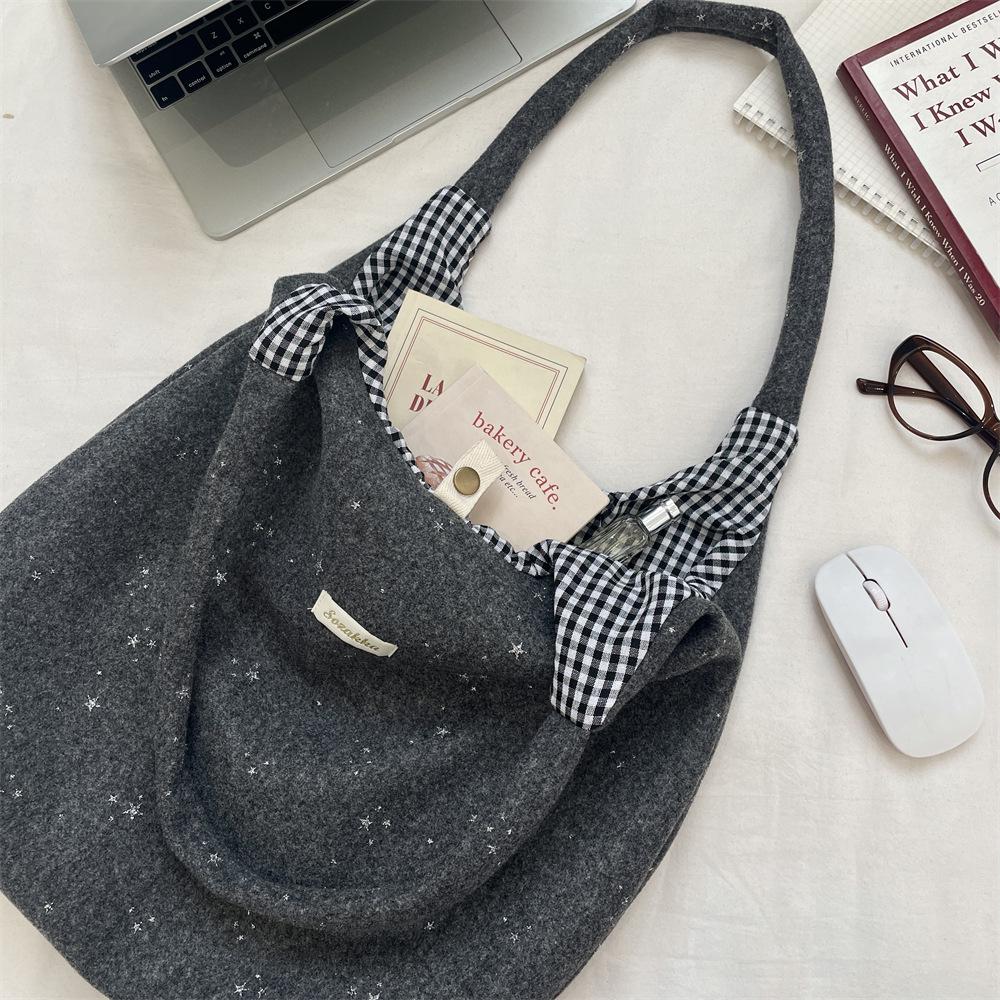 Korean Star Sequin One-Shoulder Tote Bag - Versatile Women's Shopping & Outing Bag