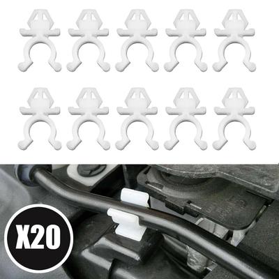10x Car Bonnet Prop Rod Clip Support Clamp/Holder/ Replacement Parts For Nissan