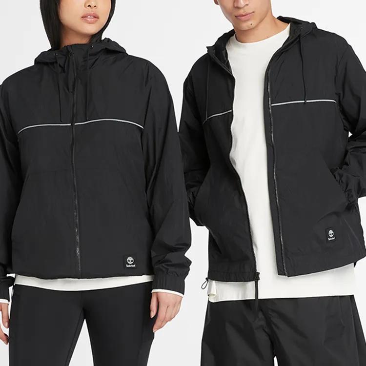Timberland Jackets Unisex Black Hooded Moderate Other (Unisex) Jackets A41B5 001