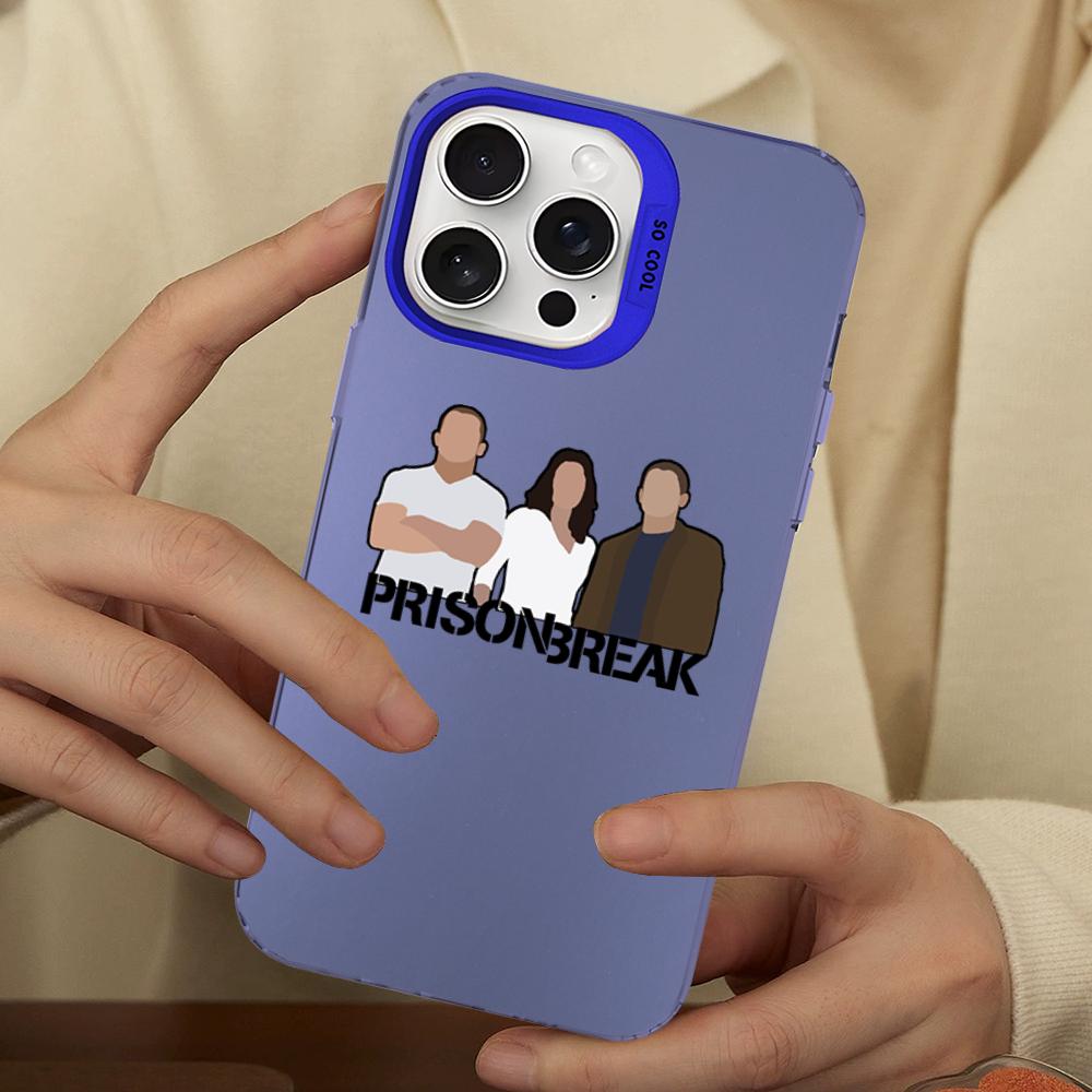Prison Break Phone Case For IPhone 16 15 14 13 12 11 Pro Max X XR XSMAX 8 7 Plus Matte Shockproof Back Cover